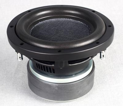 China Mid End Mid Range Subwoofer For Car Audio With EROM Rubber Surround for sale