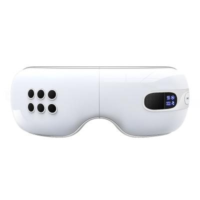 China ABS+PC+POM Electric Heat Vibrator Air Pressure Eye Massager Compression Eye Care Massager With for sale