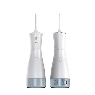 China NEW Hotel USB Rechargeable LCD Water Flosser Jet 350ML Water Flosser Portable Dental Cordless Water Flosser for sale