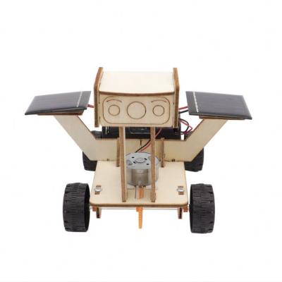 China Metal 7 To 14 Year Old Boy Science Making DIY Solar Lunar Rover Handmade Bag School Project Steam Rod Educational Toy for sale