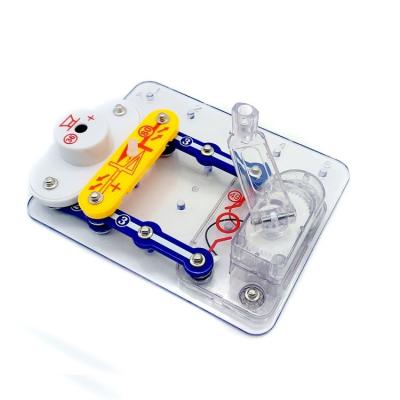 China Toy Creative Science Educational Hand electronic dynamo toys for children handmade ABS experiment DIY toys children physical generator students for sale