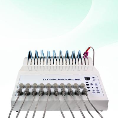 China Electric Stimulator Table EMS Detox Electrode Pad Shockwave Electrostimulation Electrostimulation Muscle Tapy Machine for sale