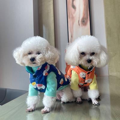 China Sustainable High Quality Luxury Thickened Warm Winter Pet Clothing Clothes Puppy Coat Jacket for sale