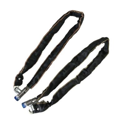 China Outdoor Bike Bicyclemotorcycle Security Cloth Chain Lock for sale