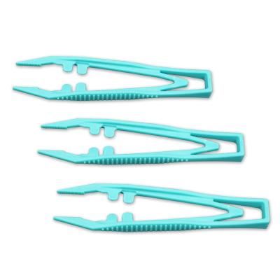 China Surgical and Household Using Disposable Medical Plastic Surgical Tweezers for sale