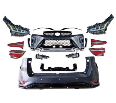 China ABS For Body Kit Toyota FORTUNER 2014-2020 To FORTUNER 2021 Upgrade for sale