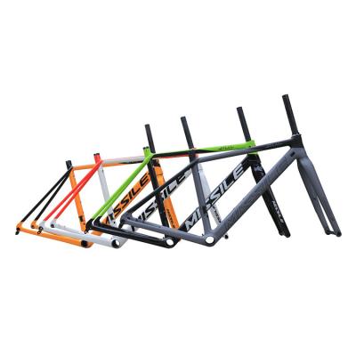 China Road Bikes Missile OEM 700c Carbon Road Bike Frame 2022 Custom White Lightweight New for sale