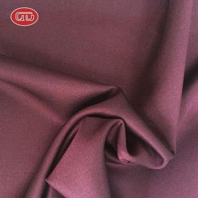 China Fashion Red Color Anti-static Suit Fabric For Ladies Uniform Office TR Suit Cloth Design for sale