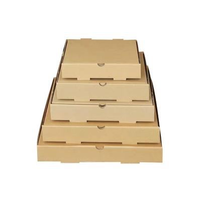 China Recyclable Custom LOGO Specification Support Pizza Packaging Corrugated Pizza Box Gift Box for sale