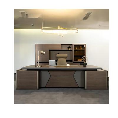 China Single Model Office Desk Table Desk New Office Boss Office New Style Office Factory Executive Office Modern Commercial Direct Single Modern Furniture for sale