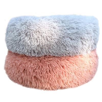 China Amazon Sustainable Success Custom Washable Round Pet Beds Cushion Luxury Dog Bed for sale