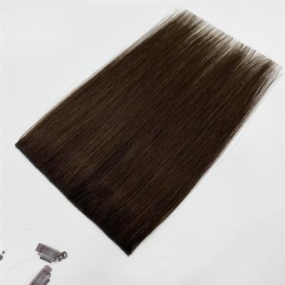 China New Arrival Latest Design Straight Hair Extension Natural Halo Hair Extensions for sale