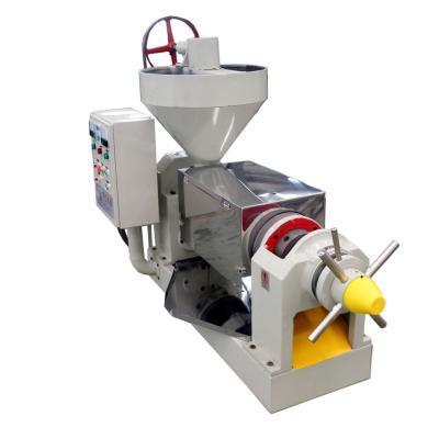 China Latest technology energy saving screw press combined automatic oil press from cold plant for sale