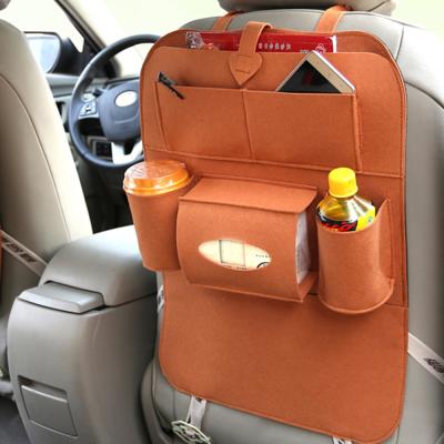 China Universal Waterproof Sports Car Felt Backrest Storage Bag for sale