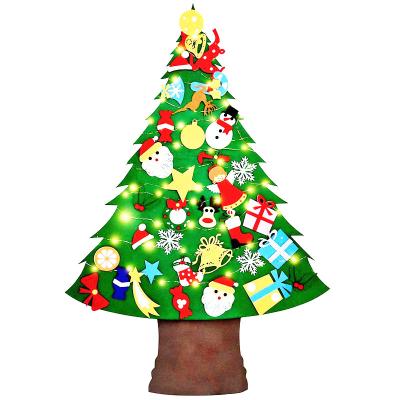 China Hebei Christmas Decoration Felt Christmas Tree Ornament Christmas Festive Decoration Tree for sale