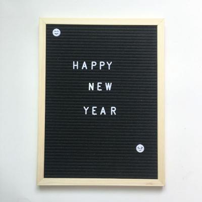 China Contemporary Wall Decoration Creative Message Board Felt Board With Letters for sale