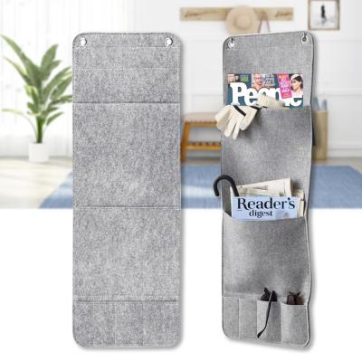 China New felt viable door wall storage bag for umbrella, glasses and key for sale