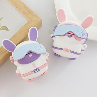 China For Cute Animal TWS Earphone Cartoon TWS Earphone Case Protect Soft Silicon Cover With Package For Airpods Case for sale