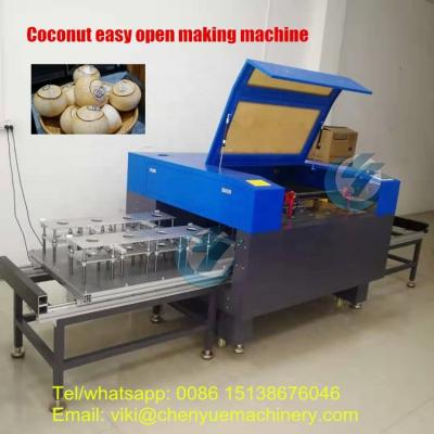 China Easy Openable Coconut Cutting Machine Automatic Coconut Cutting Machine Made In China for sale