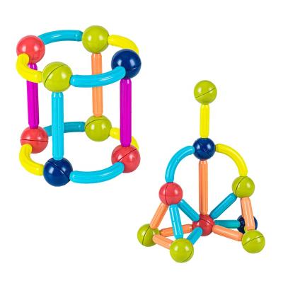 China ABS DIY Magnet Sticks And Balls Ever Changing Kids Toys Educational for sale