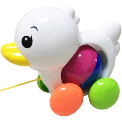 China Pull Wire Duck Toddler Toys Educational With sounding 15*14*8cm for sale