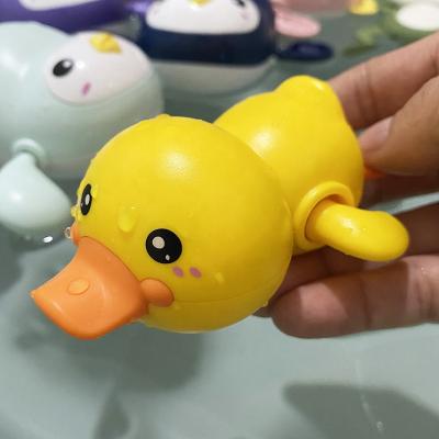 China Bath Toy Kids Bathing Toys Wind Up Animals Swim Bath Duck Toy for sale