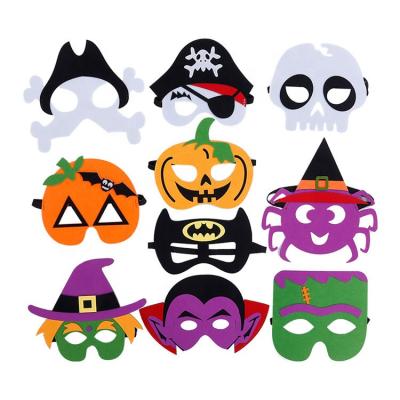 China Halloween Masquerade Party Cosplay Halloween Party Mask Accept Custom Design OEM Felt Cloth Mask Manufacturer Custom Halloween Masquerade Party Cosplay for sale