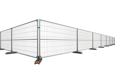 China Hot Dipped Road Safety Retractable Galvanized Canada Temporary Fence Designs Panel for sale