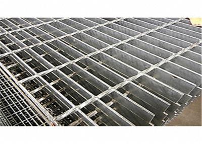 China Metal bar safety steel grating step with hot dipped galvanized 7/16''/25x3 steel grating for sale