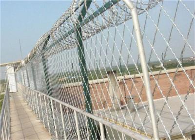 China Concertina Hot Dipped Galvanized Diamond Welded Decorative Razor Barbed Wire Mesh for sale