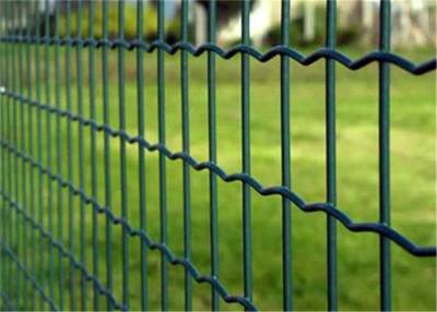 China Vinyl Wire Mesh Fence Panels For Welded Euro Fence,Double Wire Mesh Fence Panel for sale