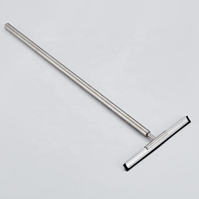 China Shower Room Stocked High End Stainless Steel Floor Rubber Wiper for sale