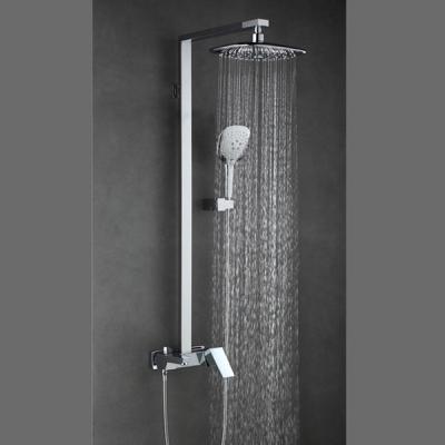 China With Full Brass Slide Bar Bathroom Rain Shower Transfer System for sale