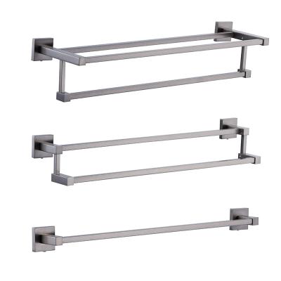 China Gray High Quality Heater Bathroom Square Copper Towel Rack for sale