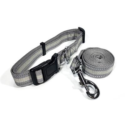 China Pet Viable Lightweight Wear Resistant Collar Reflective Pet Safety Leash for sale