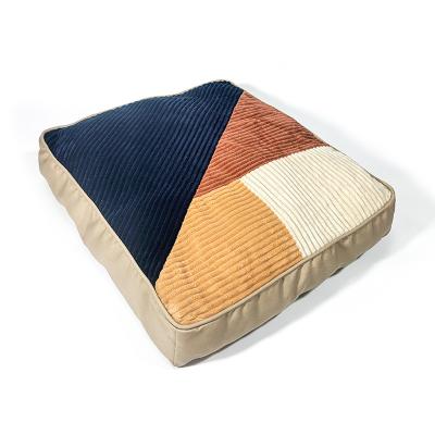 China Manufacturers Flannel Breathable Custom Color Matching Pet Pad Comfortable Warm Dog Sleep Pad for sale