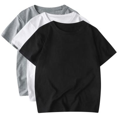 China Wholesale Manufacturers Apparel Anti Shrink Low Price OEM Plain Short Sleeve Mens T-shirts 100% Cotton for sale