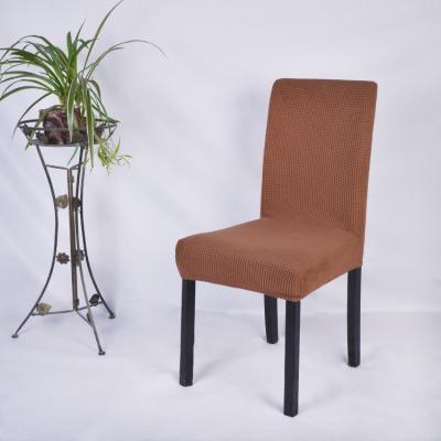 China Custom Stretch Chair Cover Supplier Spandex Dining Chairs Slip Cover Table Clothes Set Chair Cover For Dining Room for sale