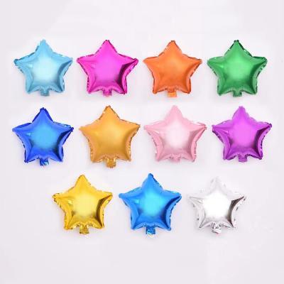 China Party decoration BLN 18 inch foil star balloon party decoration props foil colorful stars balloon wholesale for sale