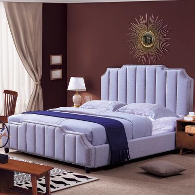 China Customized Bedroom Furniture Beauty Fabric Bed And Cheapest Price Bed Frame In 2022 for sale