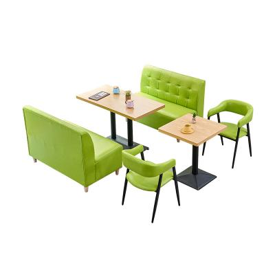 China Modern Dining Seating Booth Sets Used Restaurant Furniture Customized Fast Food Restaurant Sofa Seating Booth for sale