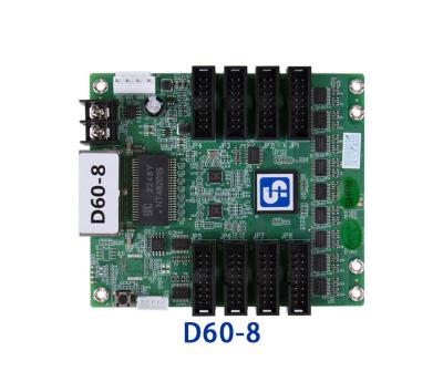 China Sysolution die kaart d60-8, 8 HUB75ports-steunp1.25 P1.5 1,667 modules ontvangt Te koop