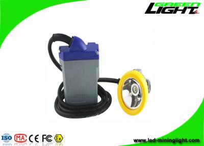 Chine 15000Lux 6.6Ah a attaché la lampe de chapeau de LED 1.67W GLT-7C pour le perçage d'un tunnel de extraction à vendre