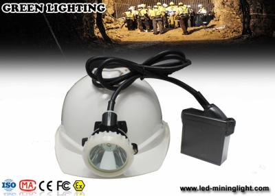 China Búsqueda al aire libre minera del faro del casco/batería recargable brillante estupenda de Cap Lamp Lithium del minero del LED en venta