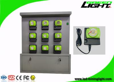 China Double Side Charger Racks Cordless Mining Cap Lights 18 Units 5V 2A GLC-6 Series for sale