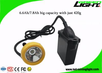 Chine IP65 10000lux 1.67W 450mA rechargeable a mené des phares à vendre