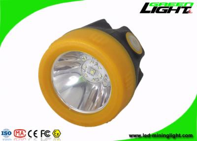 Chine 10000Lux Cordless Miner Cap Lamp Rechargeable Battery Anti Explosive 1.1W Portable Led Headlamp à vendre