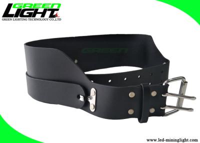 Chine Genuine Cow Leather Mining Safety Belts Miner Waist Band With Reflective Strip à vendre