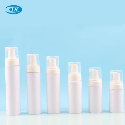 China Cosmetic 250ml clean foam bottle, PET plastic pressure pump bottle, foam mousse bottle, cosmetic sub-bottling for sale