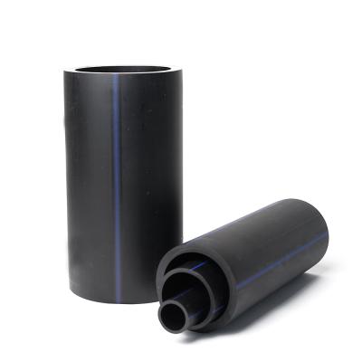 China New Products 75mm 90mm 63mm Black PVC Pipe Fittings Corrosion Resistant Hot HDPE Pipes For Fire Fighting for sale